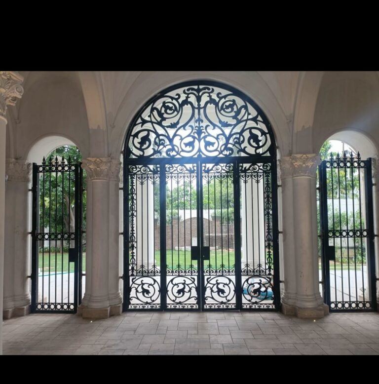 Classical Main Gate Design for House in Chennai