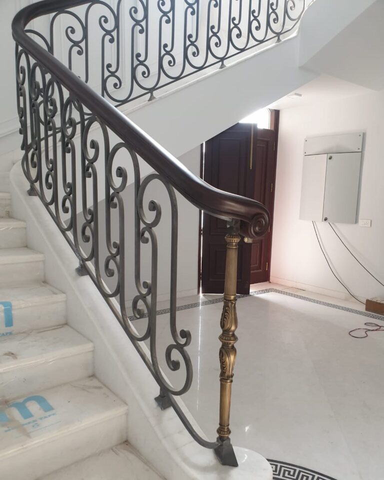 Modern Spiral Staircase for Small Spaces in Chandigarh