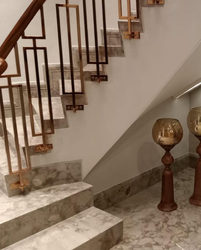 Stainless Steel Spiral Staircase Design for Home in Chennai