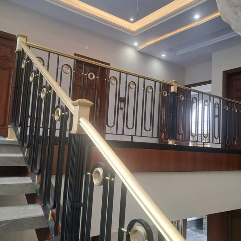 Decorative Brass Railing for Staircase in Hyderabad
