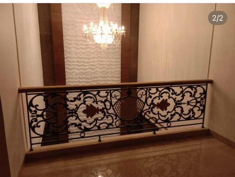 Wrought Iron Railing Design for Balcony in Chennai