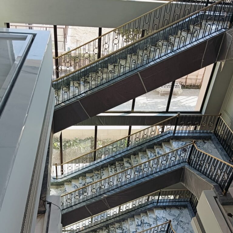 Brass Staircase Railing Manufacturer in Mangaluru