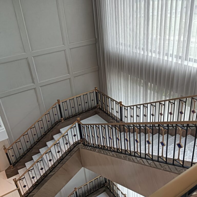 Decorative Brass Railing for Staircase in Mangaluru