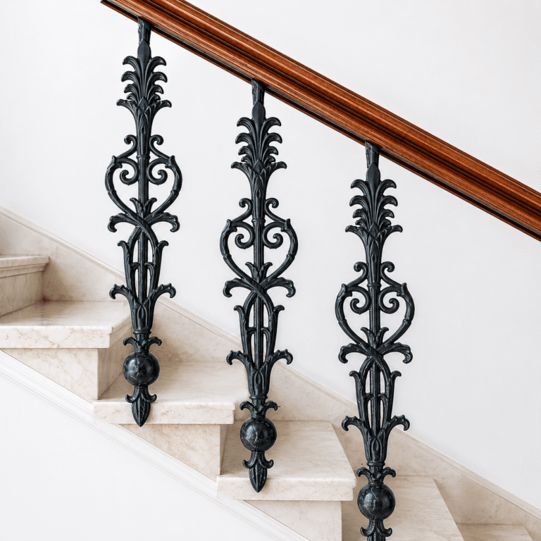 Decorative Wrought Iron Railing for Stairs in Delhi NCR