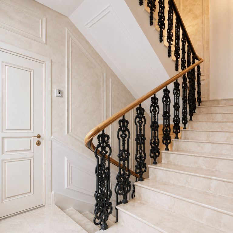 Wrought Iron Railing Design for Balcony in Delhi NCR